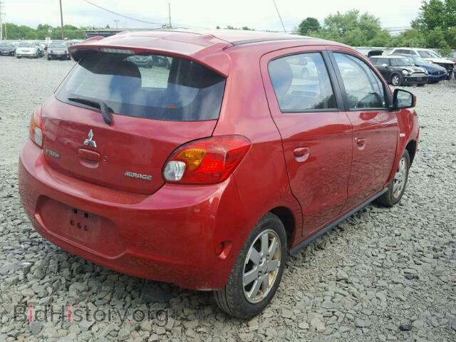 2014 MITSUBISHI MIRAGE - VIN: ML32A4HJ0EH003521 - Фото 4