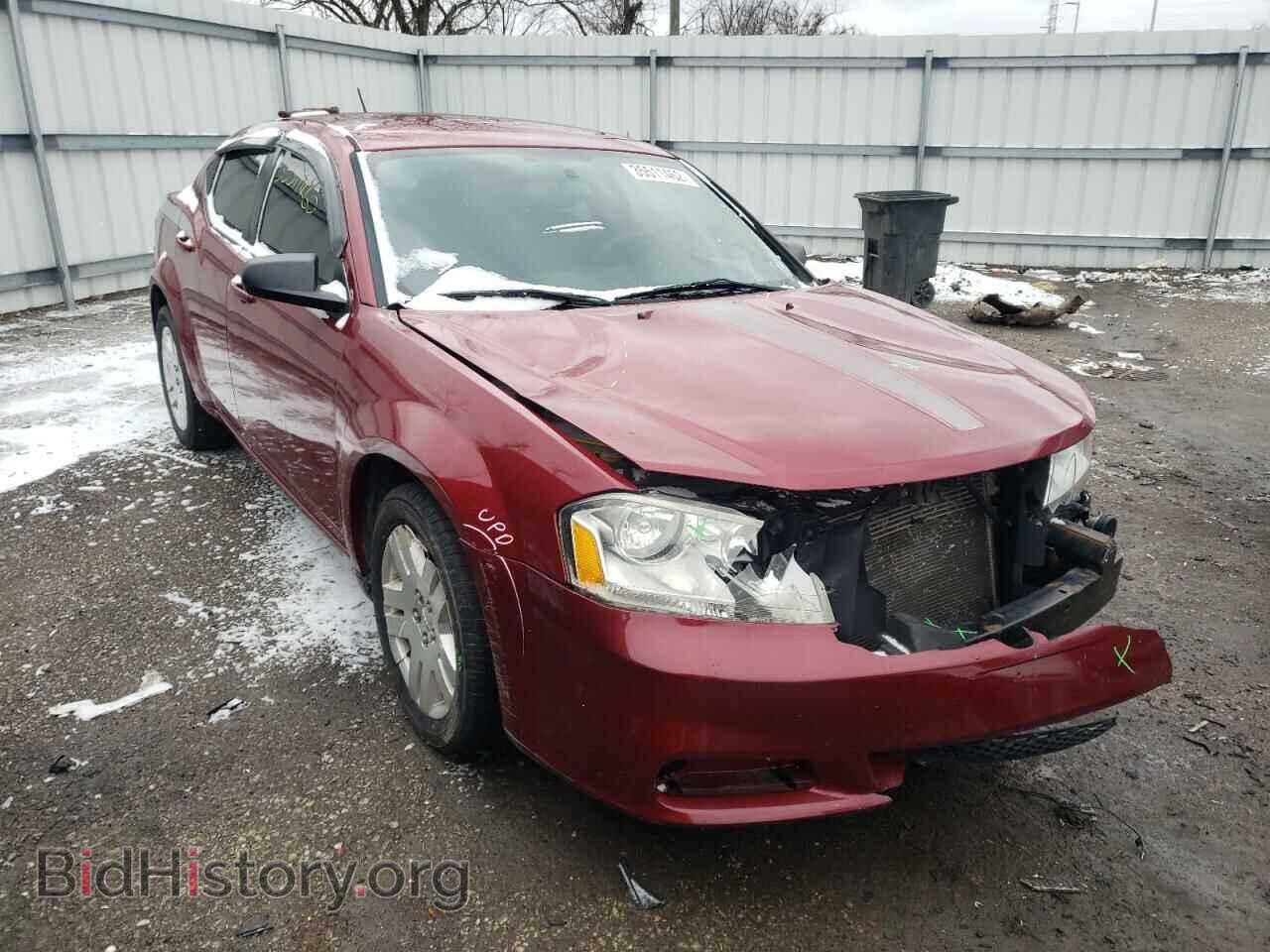 Photo 1C3CDZAB7EN215119 - DODGE AVENGER 2014