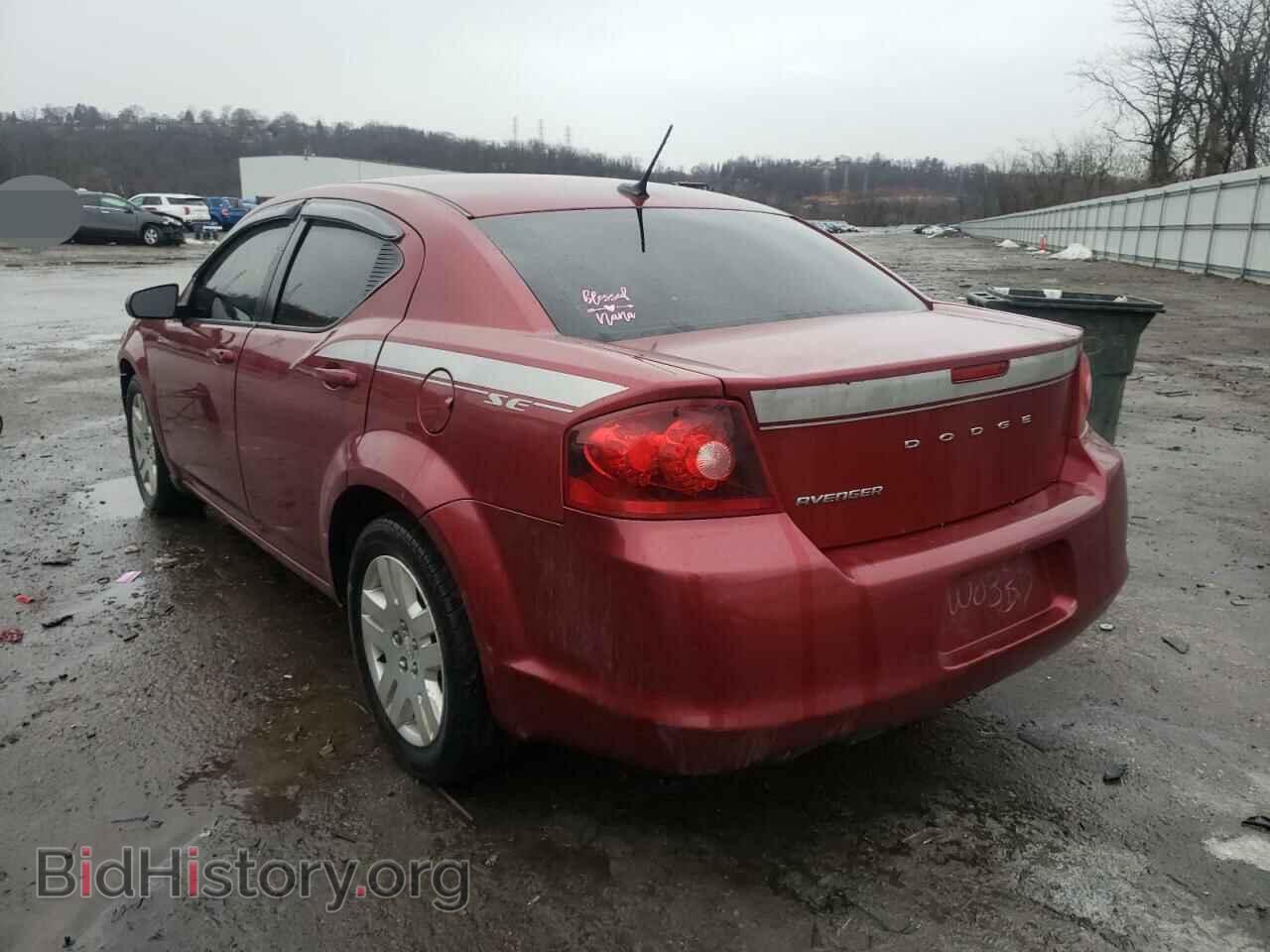 2014 DODGE AVENGER - VIN: 1C3CDZAB7EN215119 - Фото 3