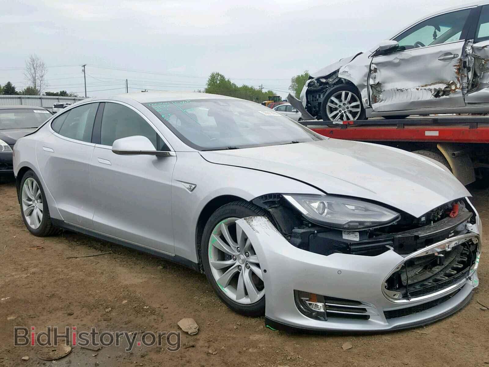 Photo 5YJSA1H24FFP78569 - TESLA MODEL S 85 2015