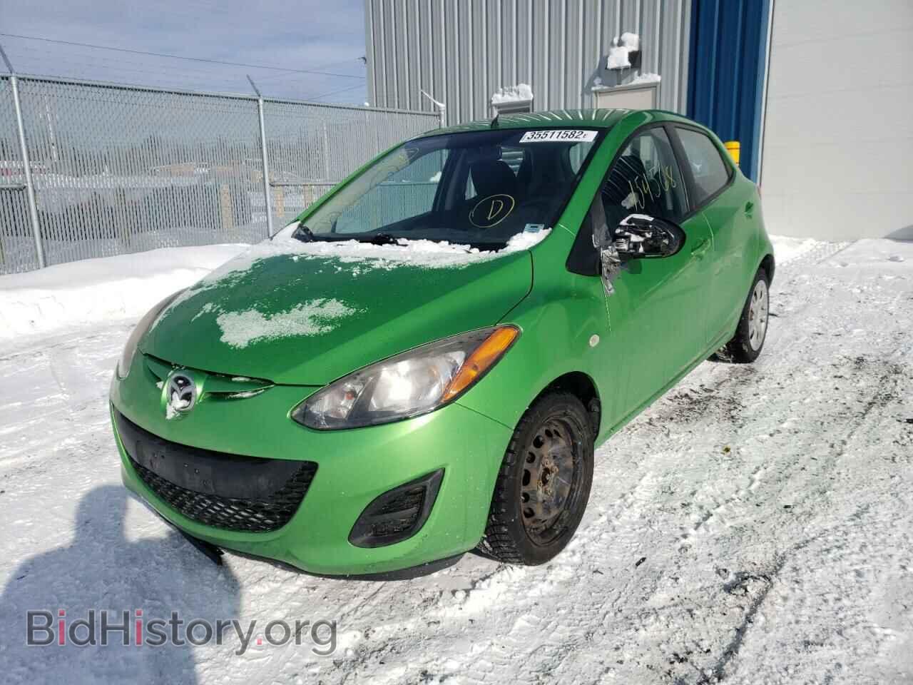 2013 MAZDA 2 - VIN: JM1DE1KY6D0153791 - Фото 2