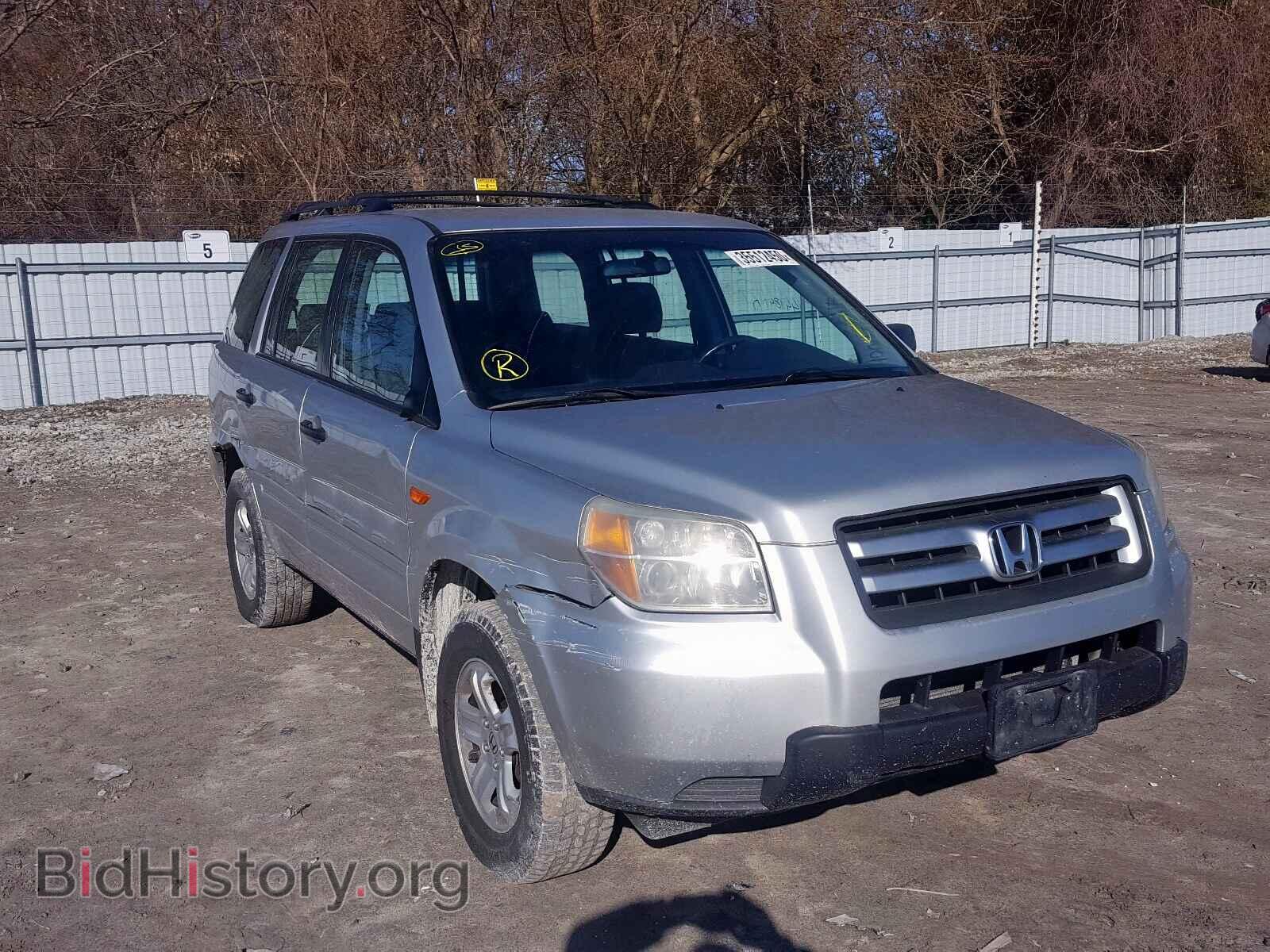 Фотография 5FNYF28157B500029 - HONDA PILOT 2007
