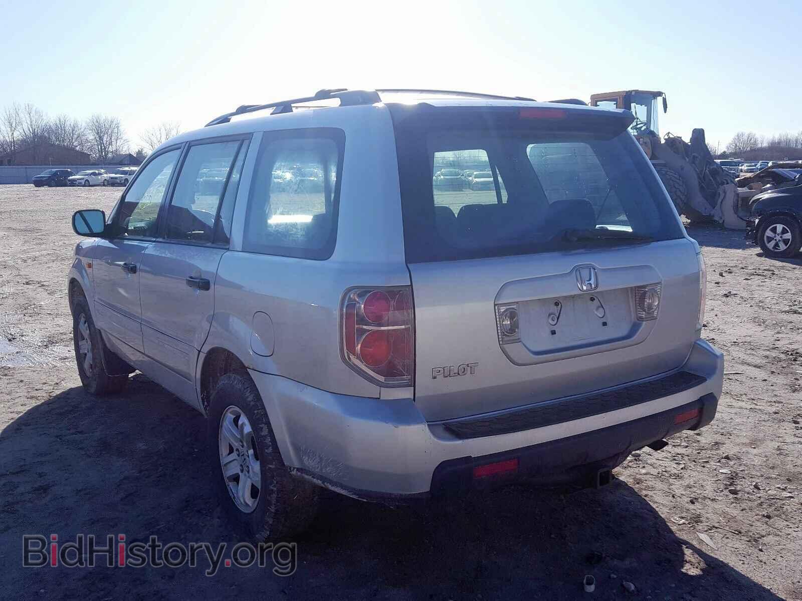 2007 HONDA PILOT - VIN: 5FNYF28157B500029 - Фото 3