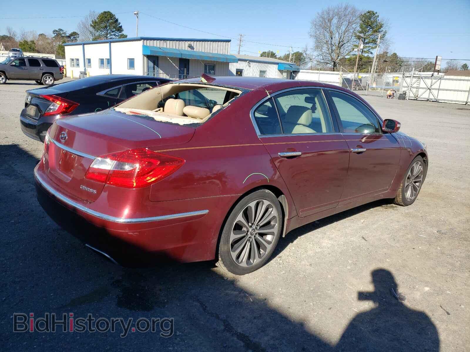 2012 HYUNDAI GENESIS - VIN: KMHGC4DD4CU194292 - Фото 4