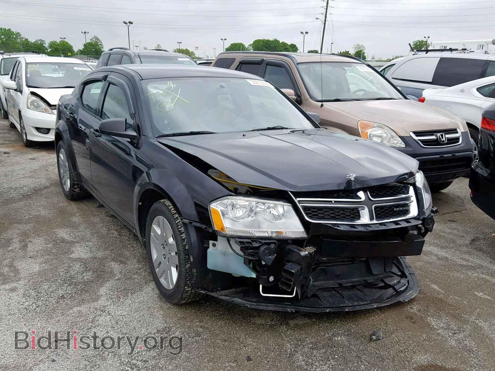 Фотография 1C3CDZAB6CN186029 - DODGE AVENGER 2012