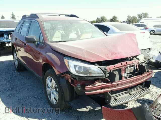 Фотография 4S4BSAAC5F3360420 - SUBARU OUTBACK 2015
