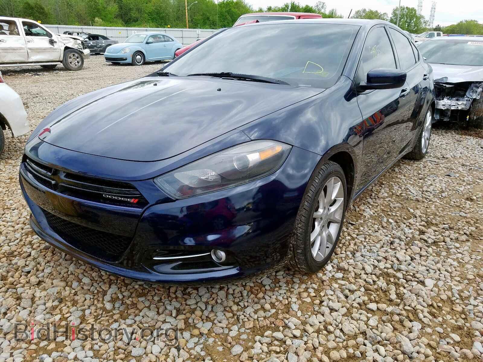 2013 DODGE DART - VIN: 1C3CDFBA7DD345622 - Фото 2