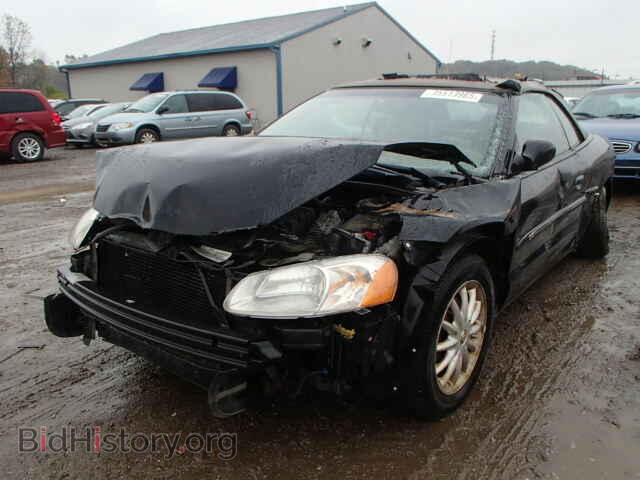 2001 CHRYSLER SEBRING - VIN: 1C3EL55U11N646808 - Фото 2