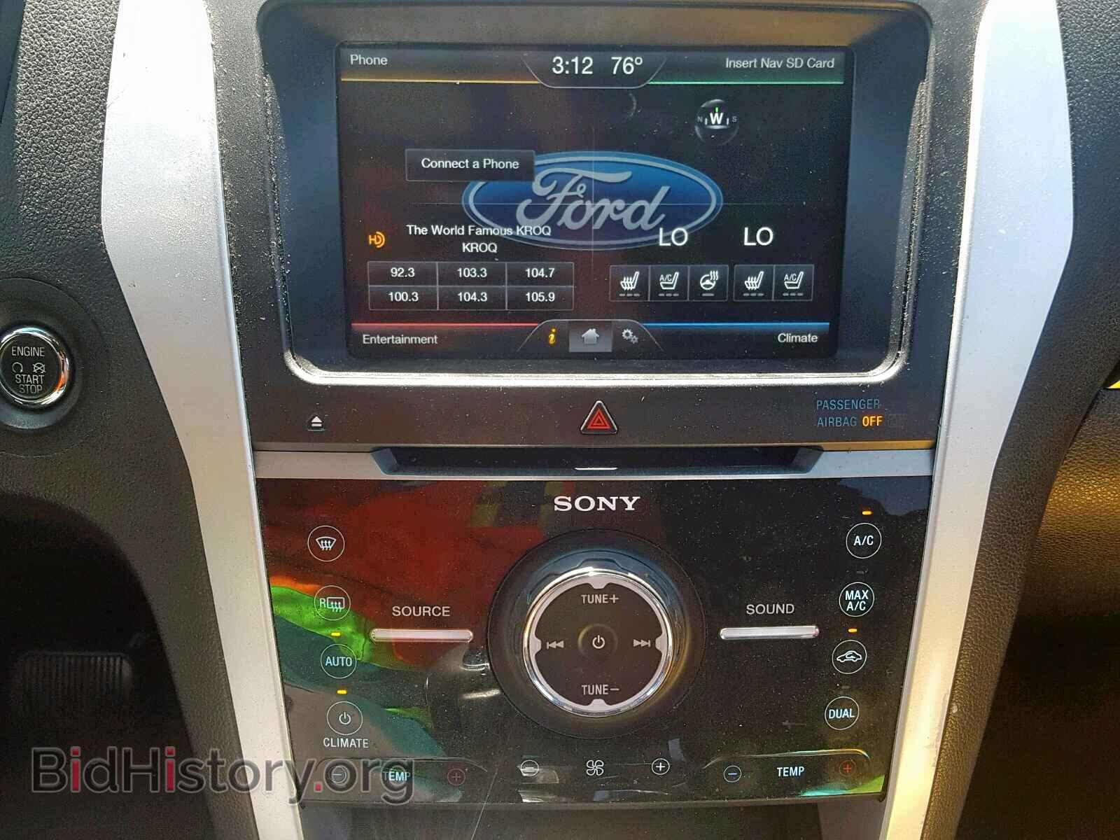 2014 FORD EXPLORER L - VIN: 1FM5K7F84EGC03652 - Photo 9
