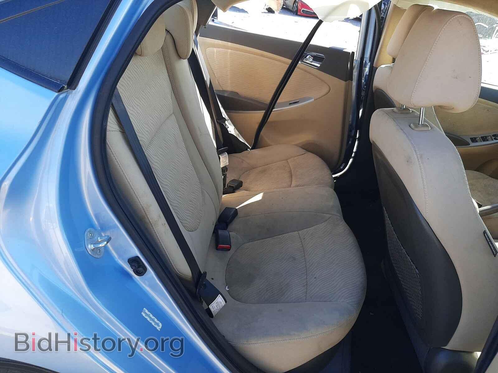 2013 HYUNDAI ACCENT - VIN: KMHCU4AE7DU579551 - Фото 6