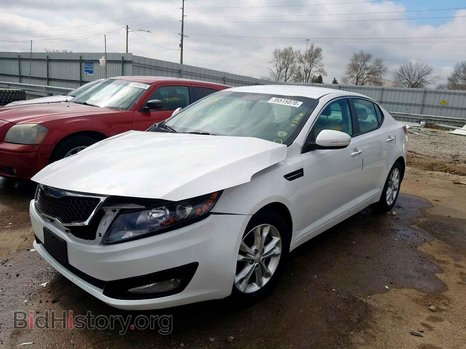 2013 KIA OPTIMA - VIN: 5XXGM4A77DG191183 - Фото 2