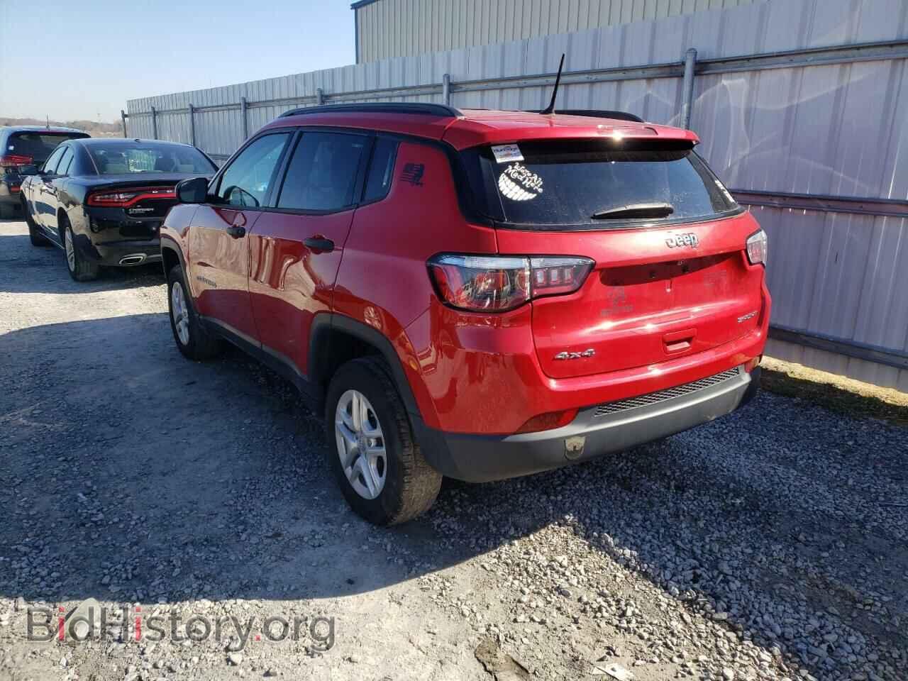 2018 JEEP COMPASS - VIN: 3C4NJDAB2JT361177 - Фото 3