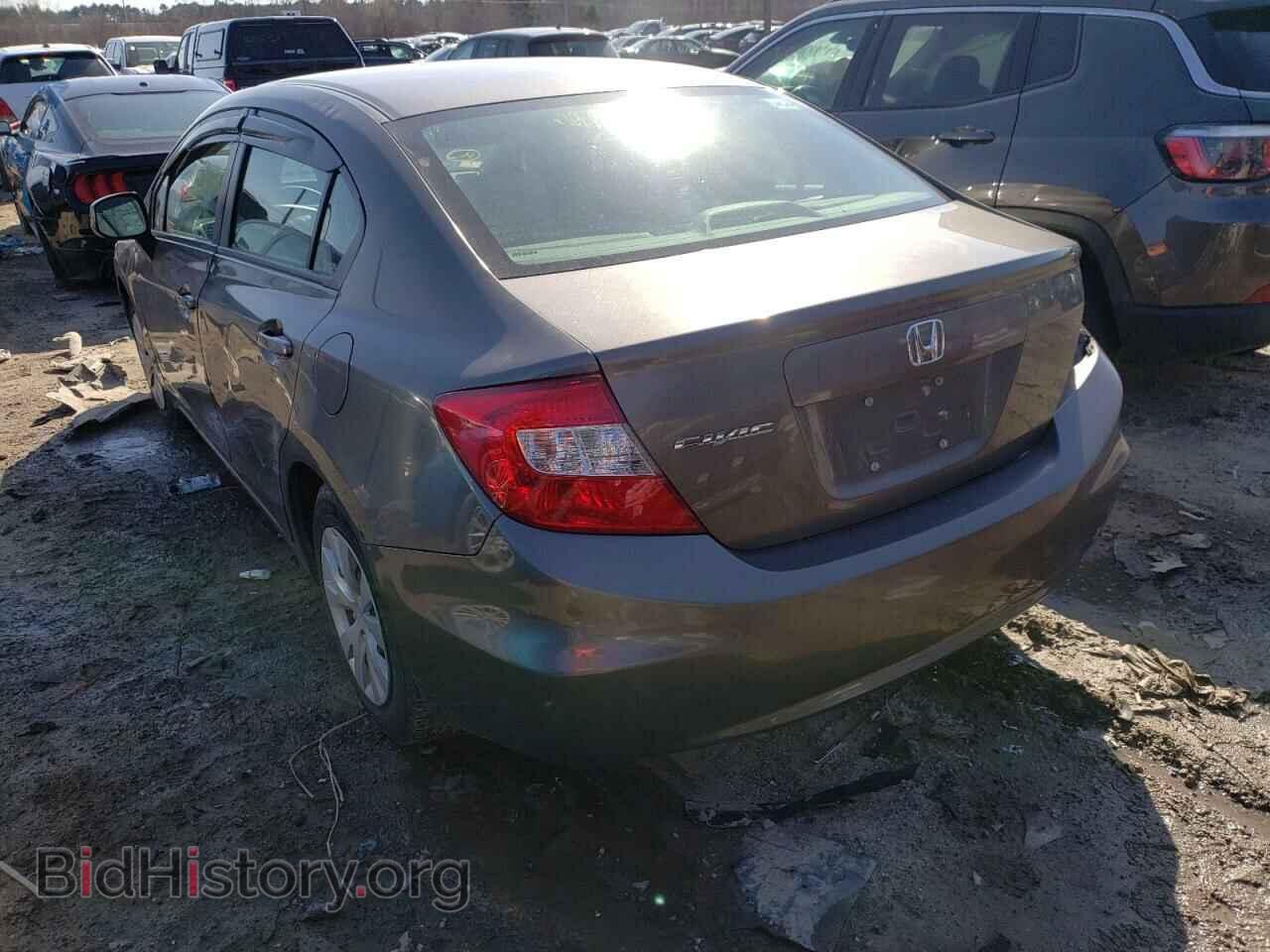 2012 HONDA CIVIC - VIN: 19XFB2F54CE305371 - Фото 3