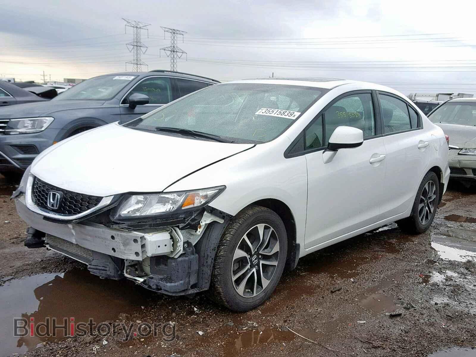 2013 HONDA CIVIC - VIN: 19XFB2F81DE055406 - Фото 2