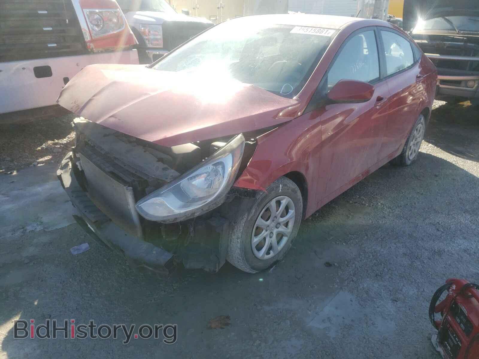 2013 HYUNDAI ACCENT - VIN: KMHCT4AE8DU476691 - Фото 2