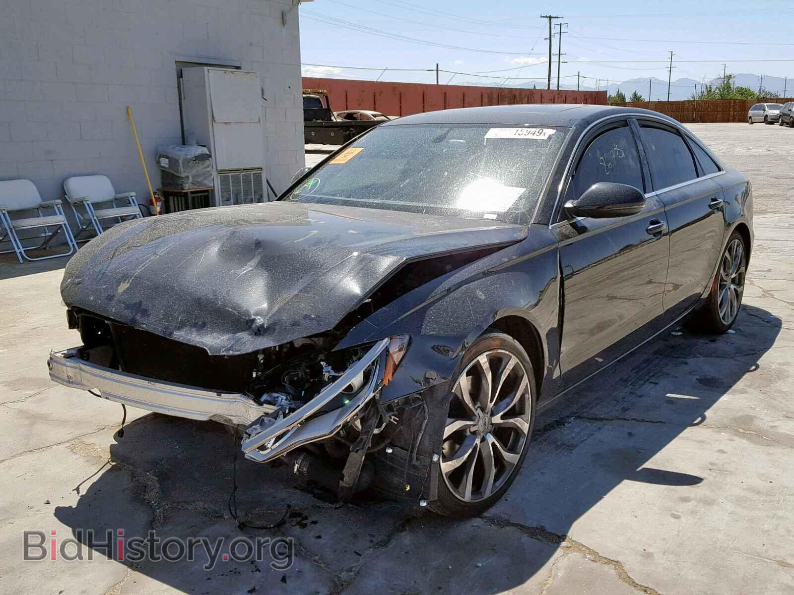 2013 AUDI A6 - VIN: WAUDFAFC4DN068329 - Фото 2