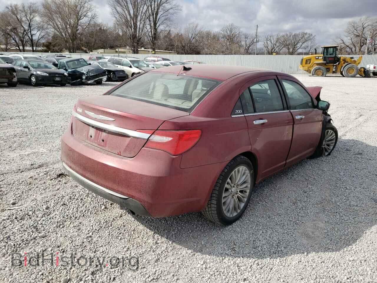2012 CHRYSLER 200 - VIN: 1C3CCBCG9CN140486 - Фото 4