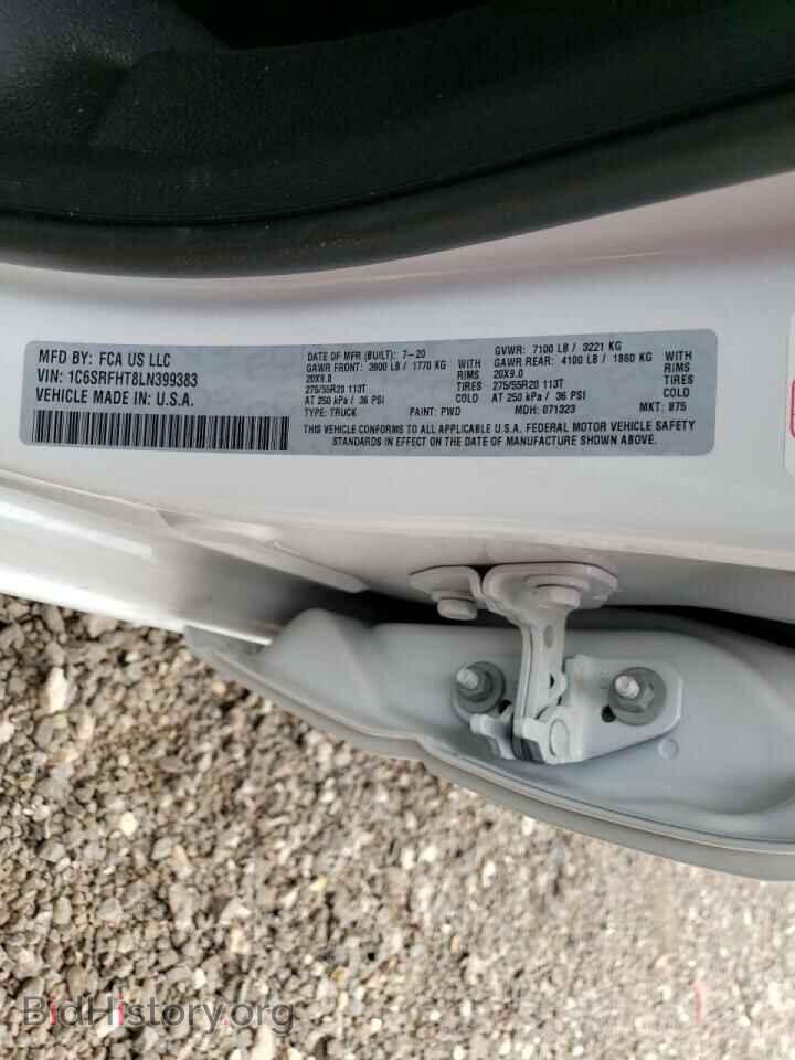 2020 RAM 1500 - VIN: 1C6SRFHT8LN399383 - Фото 10