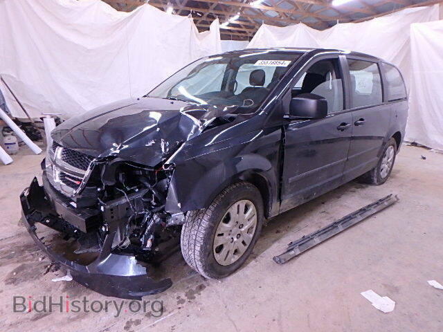 2014 DODGE CARAVAN - VIN: 2C4RDGBG0ER465857 - Фото 2