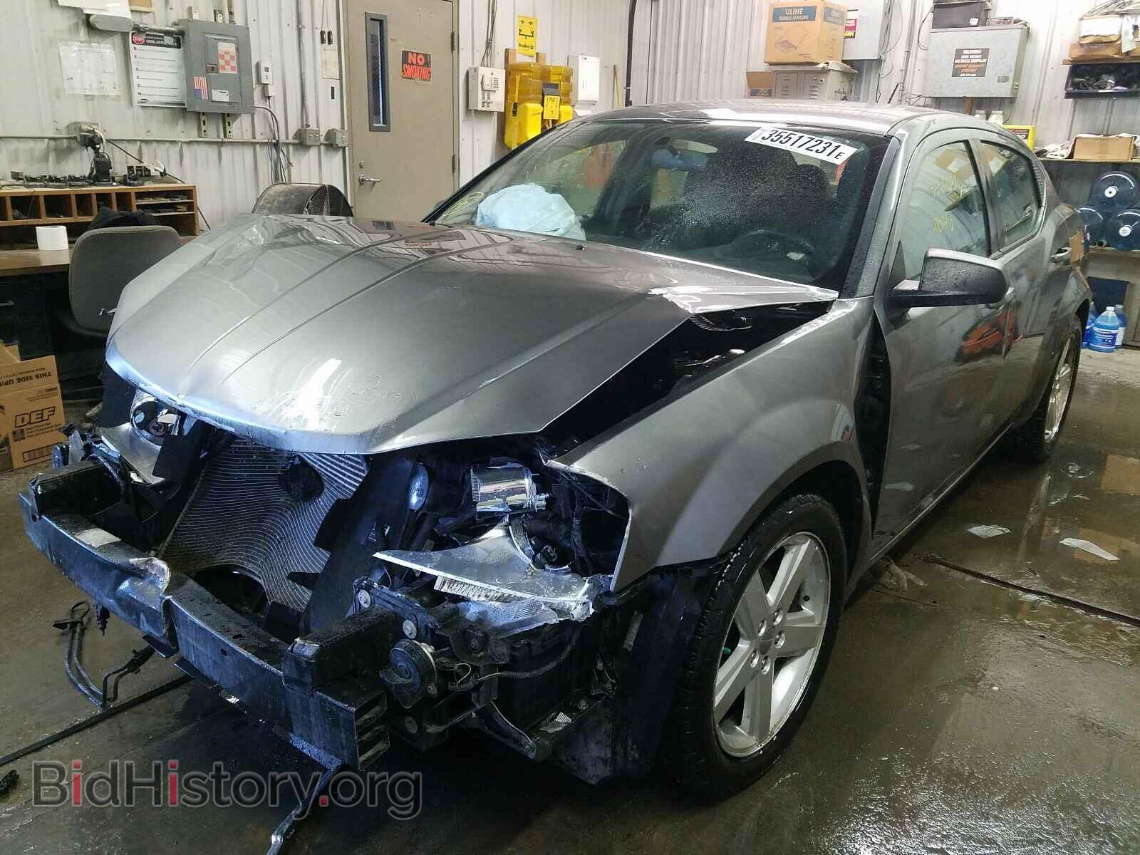 2013 DODGE AVENGER - VIN: 1C3CDZAB7DN518870 - Фото 2