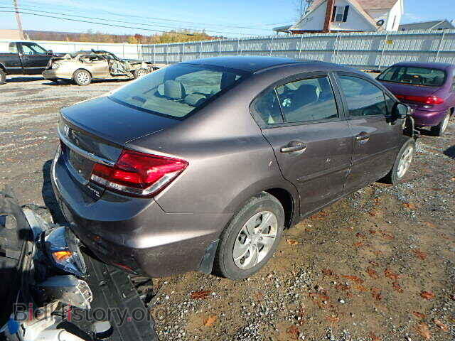 2013 HONDA CIVIC - VIN: 19XFB2F53DE235993 - Фото 4