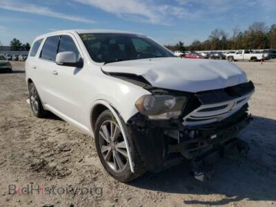 2013 Dodge DURANGO Durango R/, белый — VIN 1C4SDHCT6DC603878, Copart