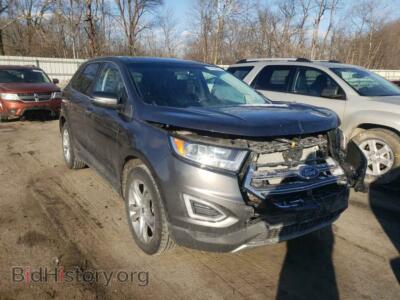 2015 Ford EDGE Edge Titan, charcoal — VIN 2FMTK4K90FBB04629, Copart