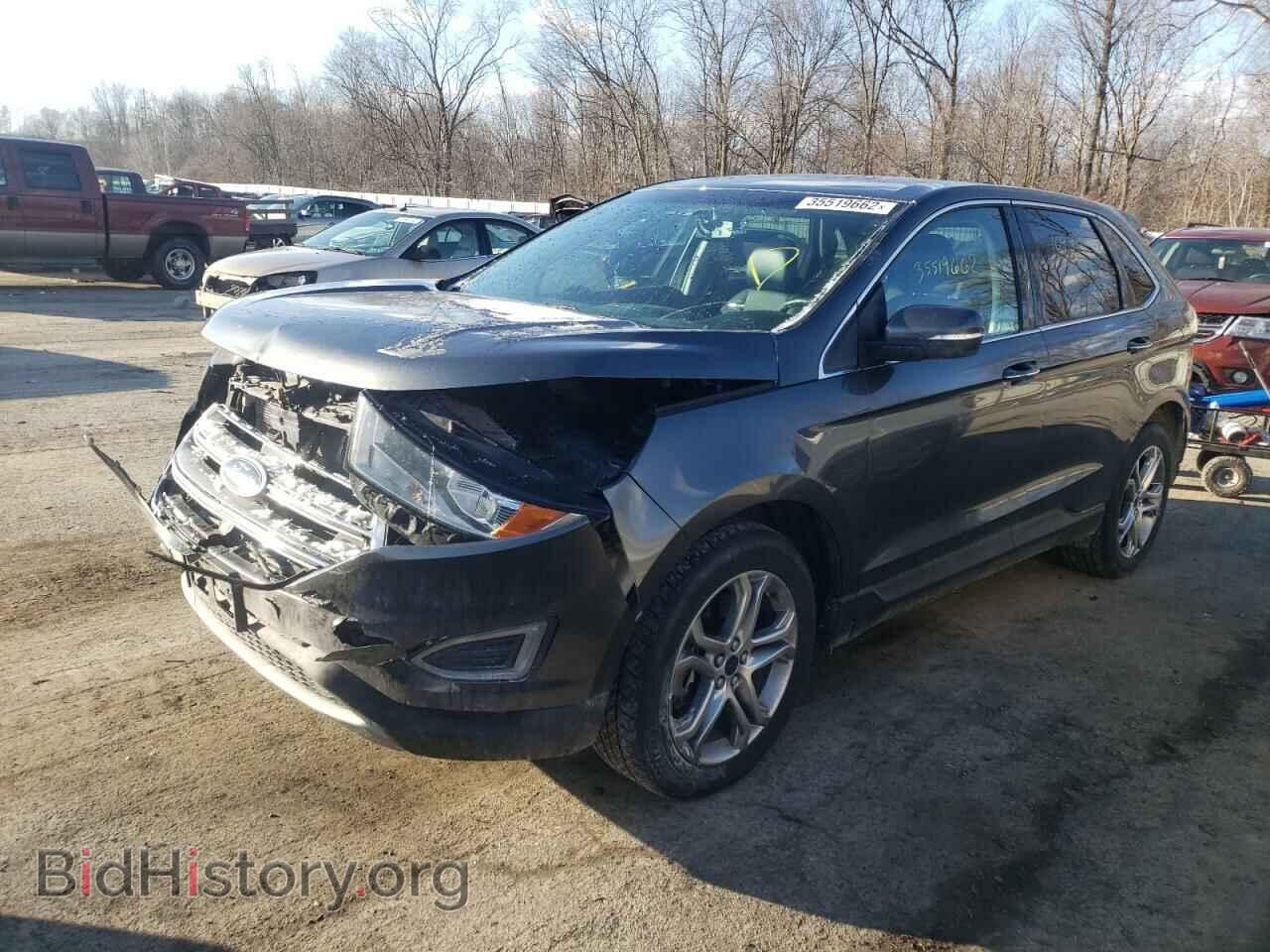 2015 FORD EDGE - VIN: 2FMTK4K90FBB04629 - Фото 2