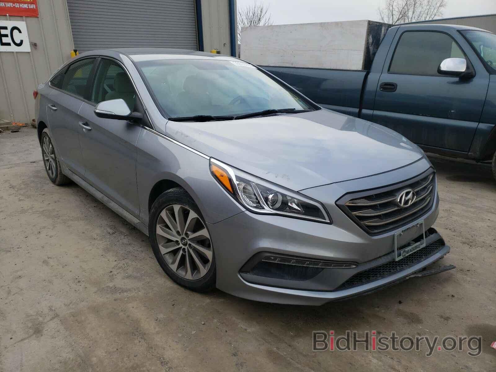 Фотография 5NPE34AF3FH034890 - HYUNDAI SONATA 2015