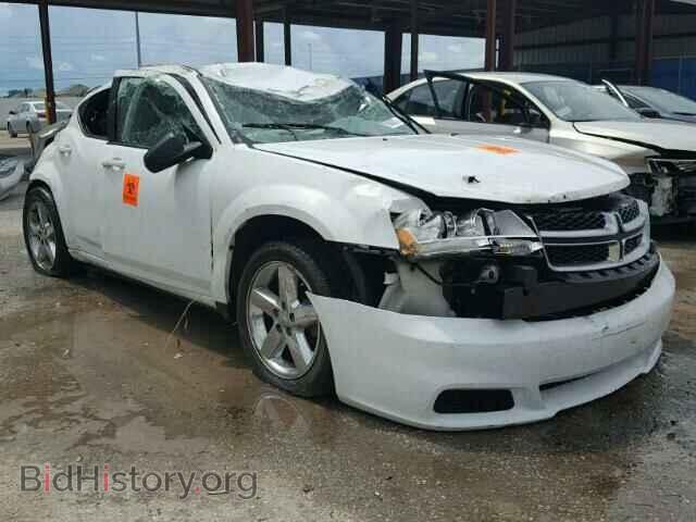 Photo 1C3CDZAB7CN158529 - DODGE AVENGER 2012