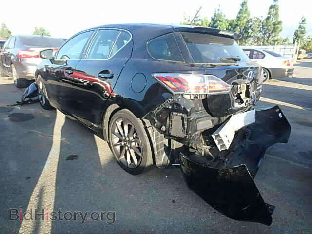 2012 LEXUS CT 200 - VIN: JTHKD5BH6C2047831 - Фото 3
