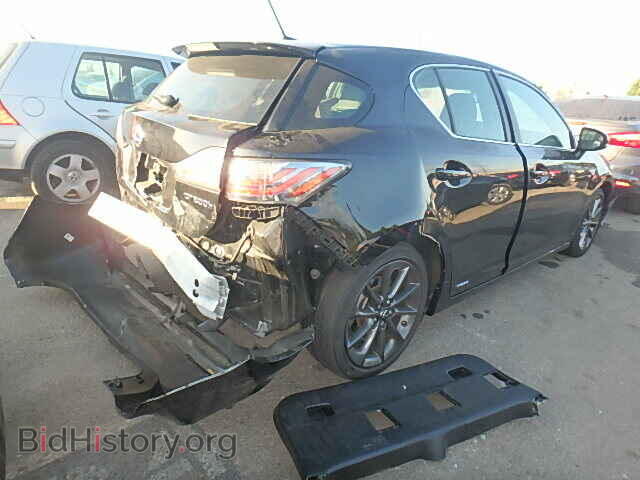 2012 LEXUS CT 200 - VIN: JTHKD5BH6C2047831 - Фото 4
