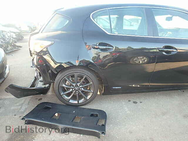 2012 LEXUS CT 200 - VIN: JTHKD5BH6C2047831 - Фото 9