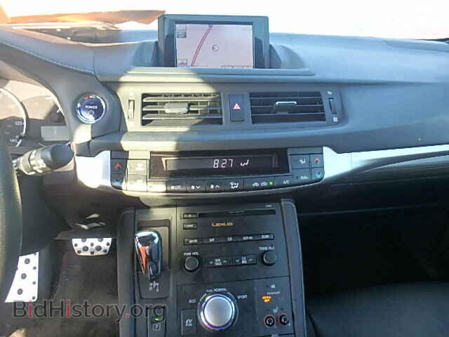2012 LEXUS CT 200 - VIN: JTHKD5BH6C2047831 - Фото 10