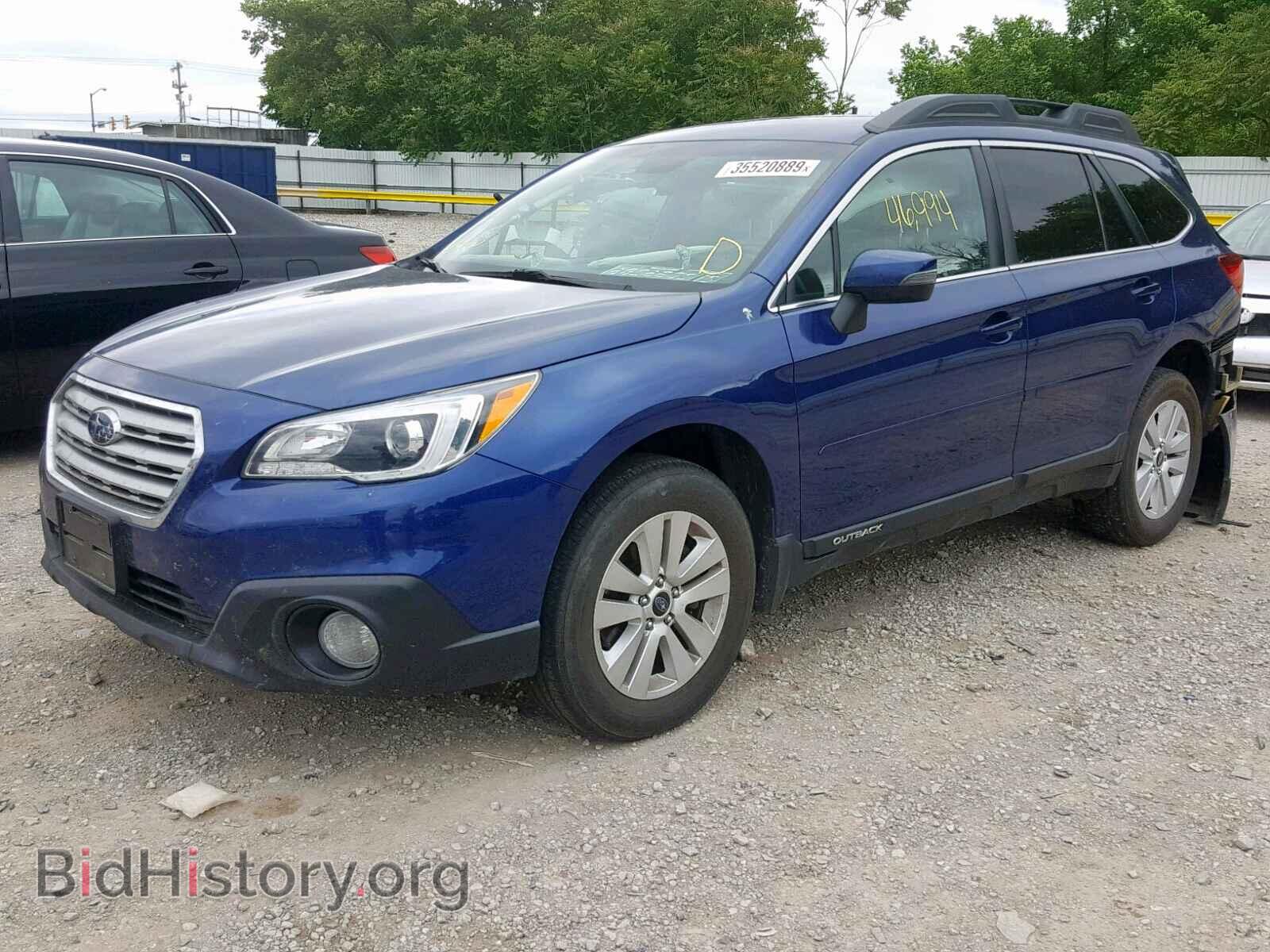 2016 SUBARU OUTBACK 2. - VIN: 4S4BSAFC7G3205538 - Фото 2