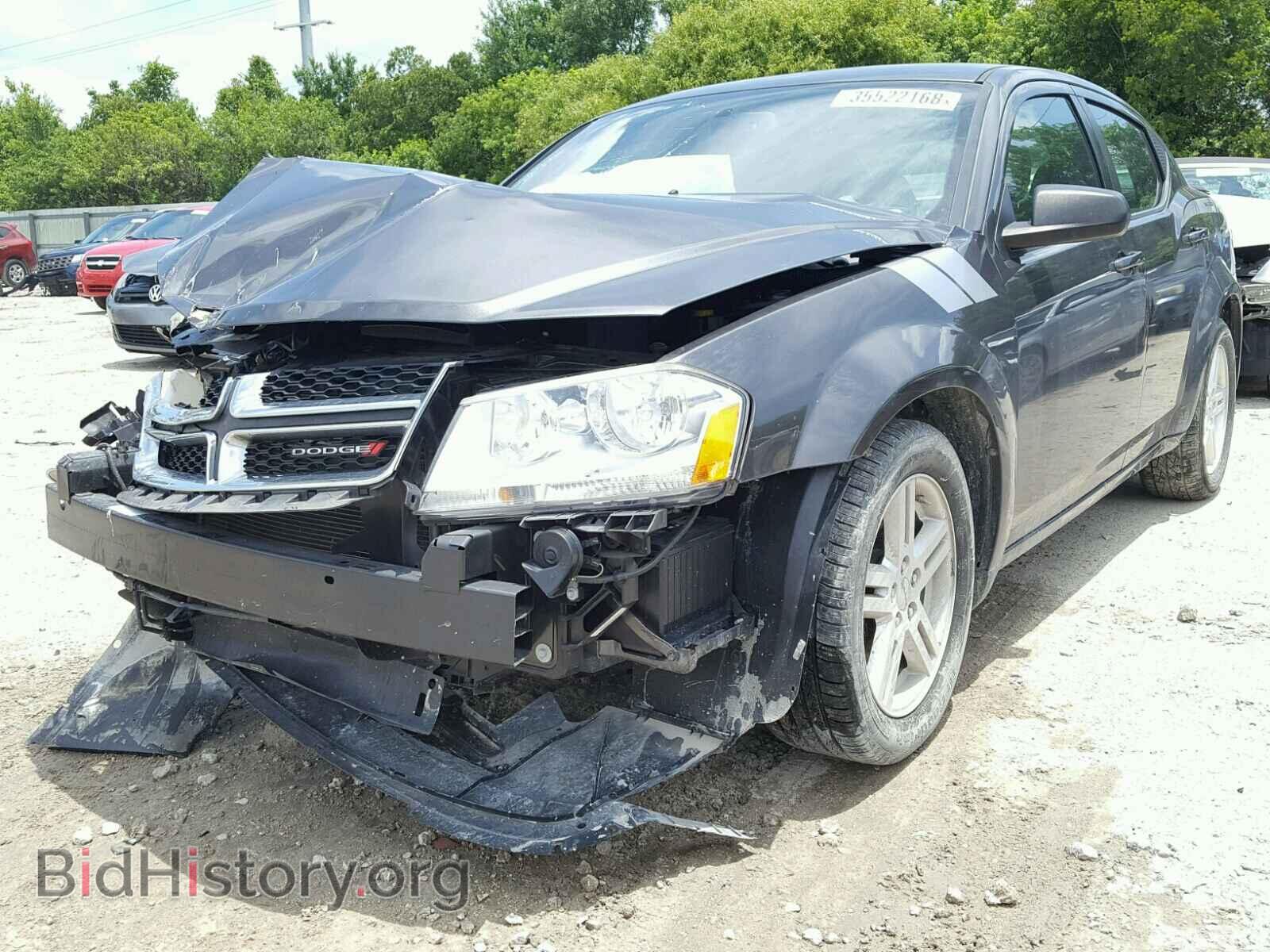 2014 DODGE AVENGER - VIN: 1C3CDZAG3EN235766 - Фото 2