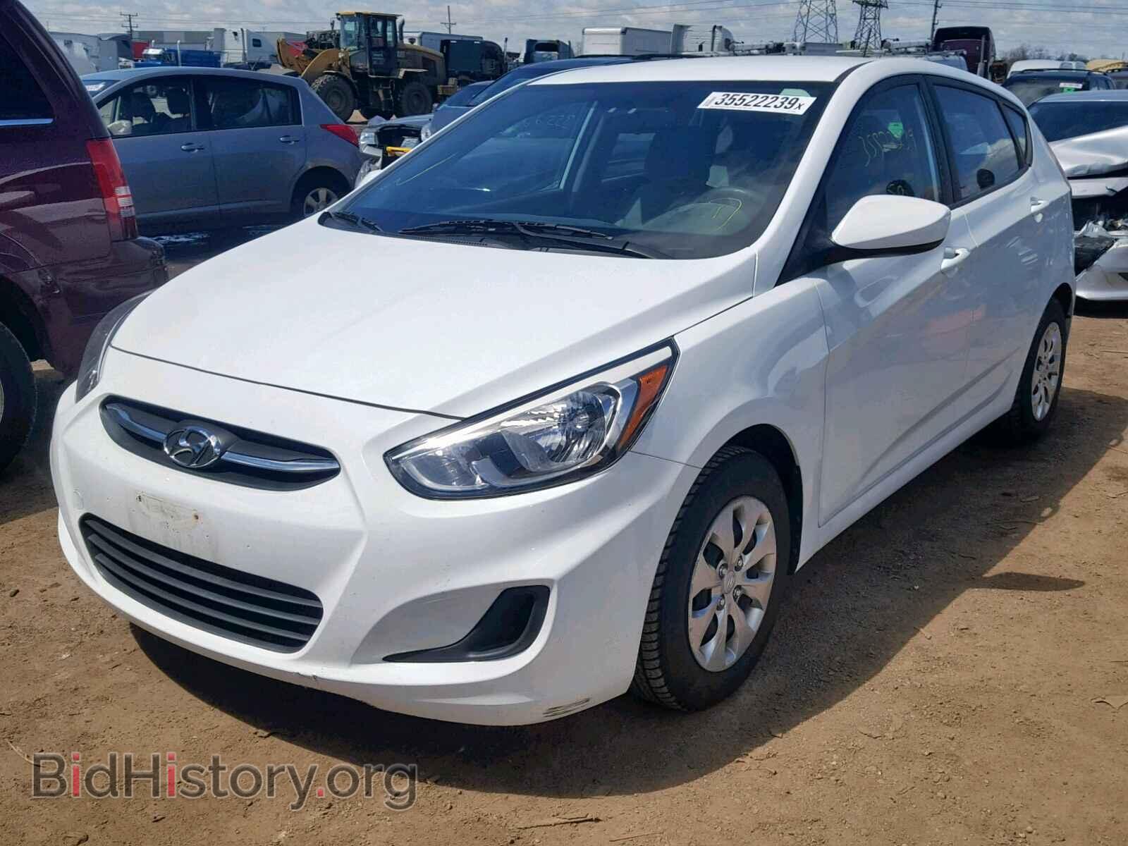 2016 HYUNDAI ACCENT - VIN: KMHCT5AE5GU282968 - Фото 2
