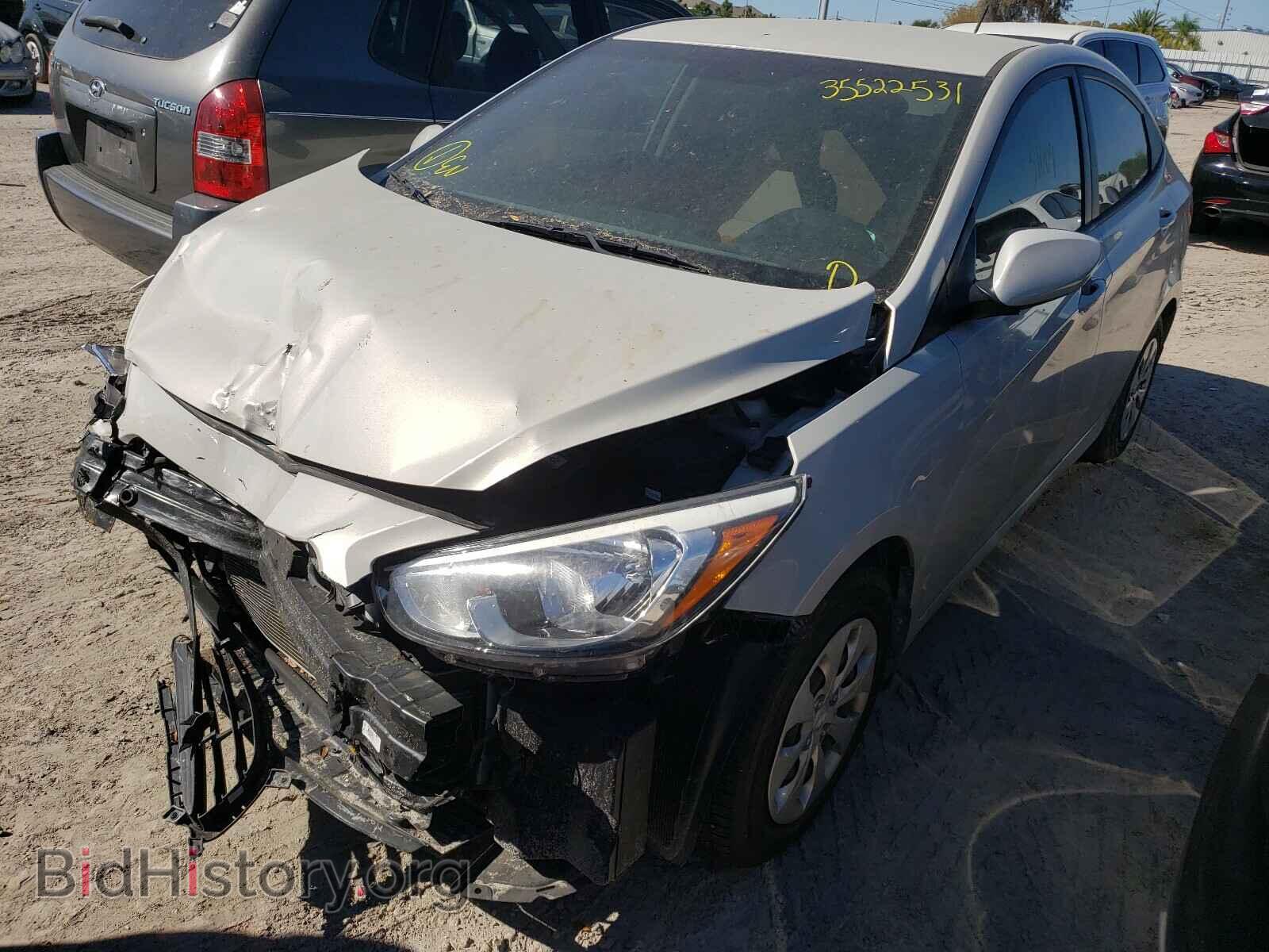 2016 HYUNDAI ACCENT - VIN: KMHCT4AE7GU144746 - Фото 2