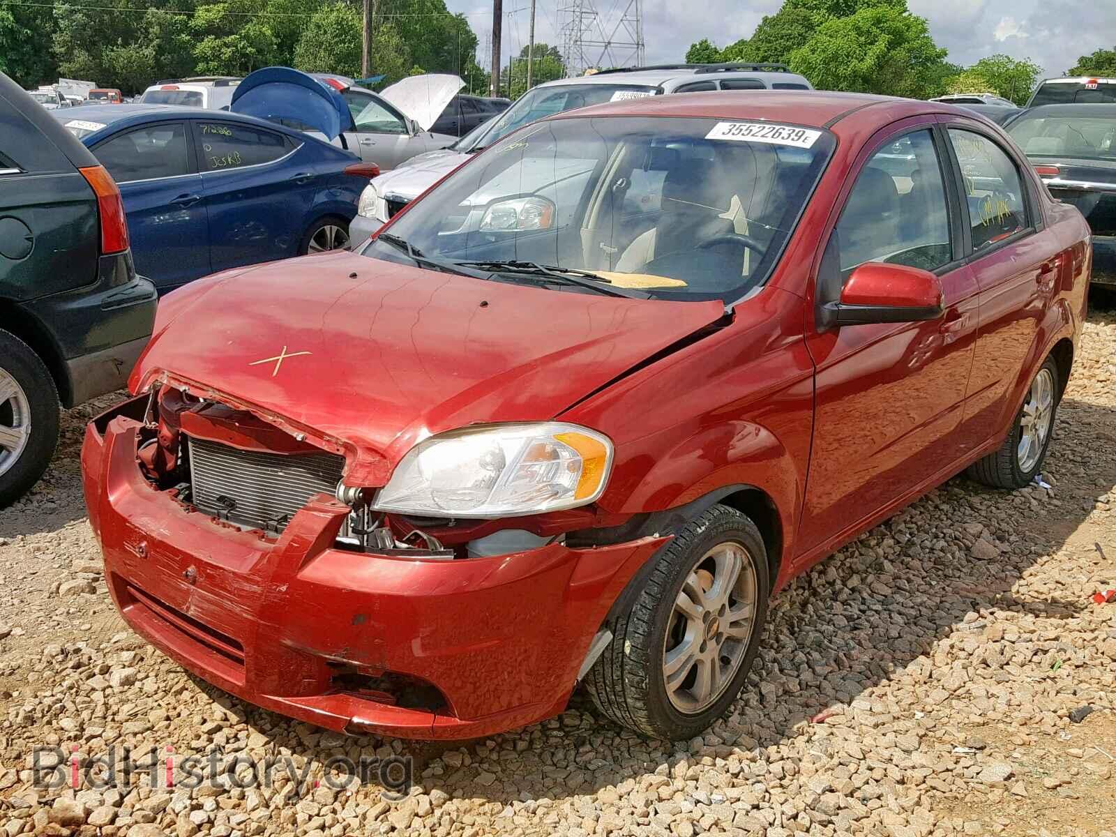 2011 CHEVROLET AVEO - VIN: KL1TD5DE1BB121039 - Фото 2