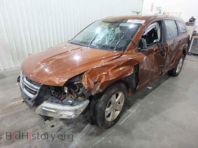 2013 DODGE JOURNEY - VIN: 3C4PDCAB4DT584450 - Фото 2