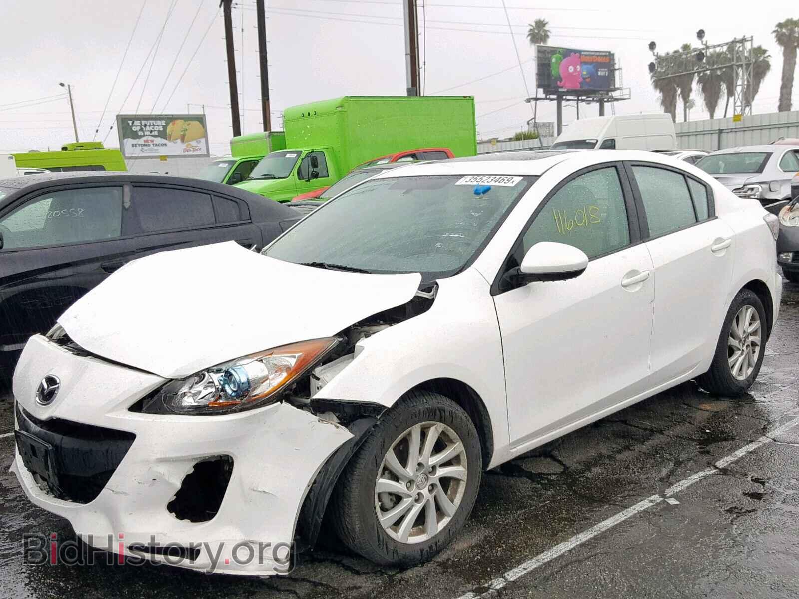 2012 MAZDA 3 - VIN: JM1BL1V88C1576518 - Фото 2