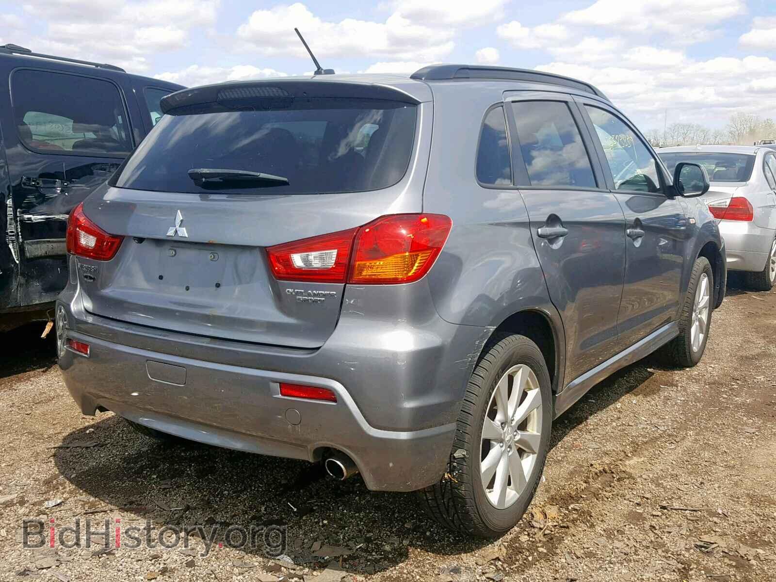 2012 MITSUBISHI OUTLANDER - VIN: JA4AP4AUXCZ009209 - Фото 4