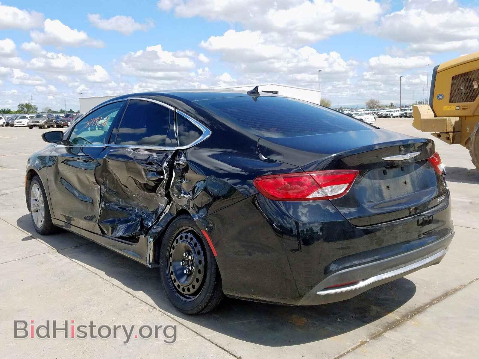 2016 CHRYSLER 200 - VIN: 1C3CCCAB7GN179872 - Фото 3