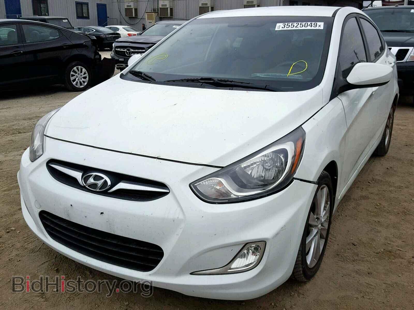 2012 HYUNDAI ACCENT - VIN: KMHCU4AE9CU137966 - Фото 2