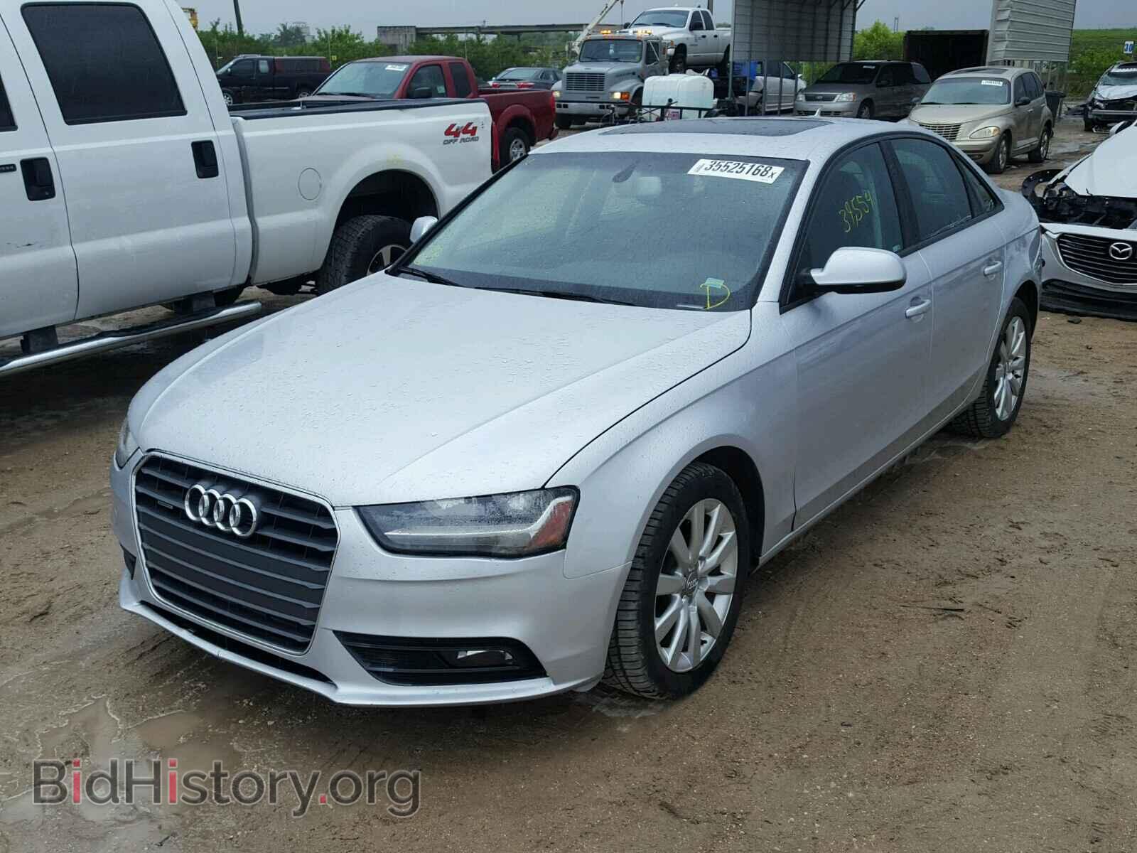 2014 AUDI A4 - VIN: WAUBFAFL2EN021521 - Фото 2