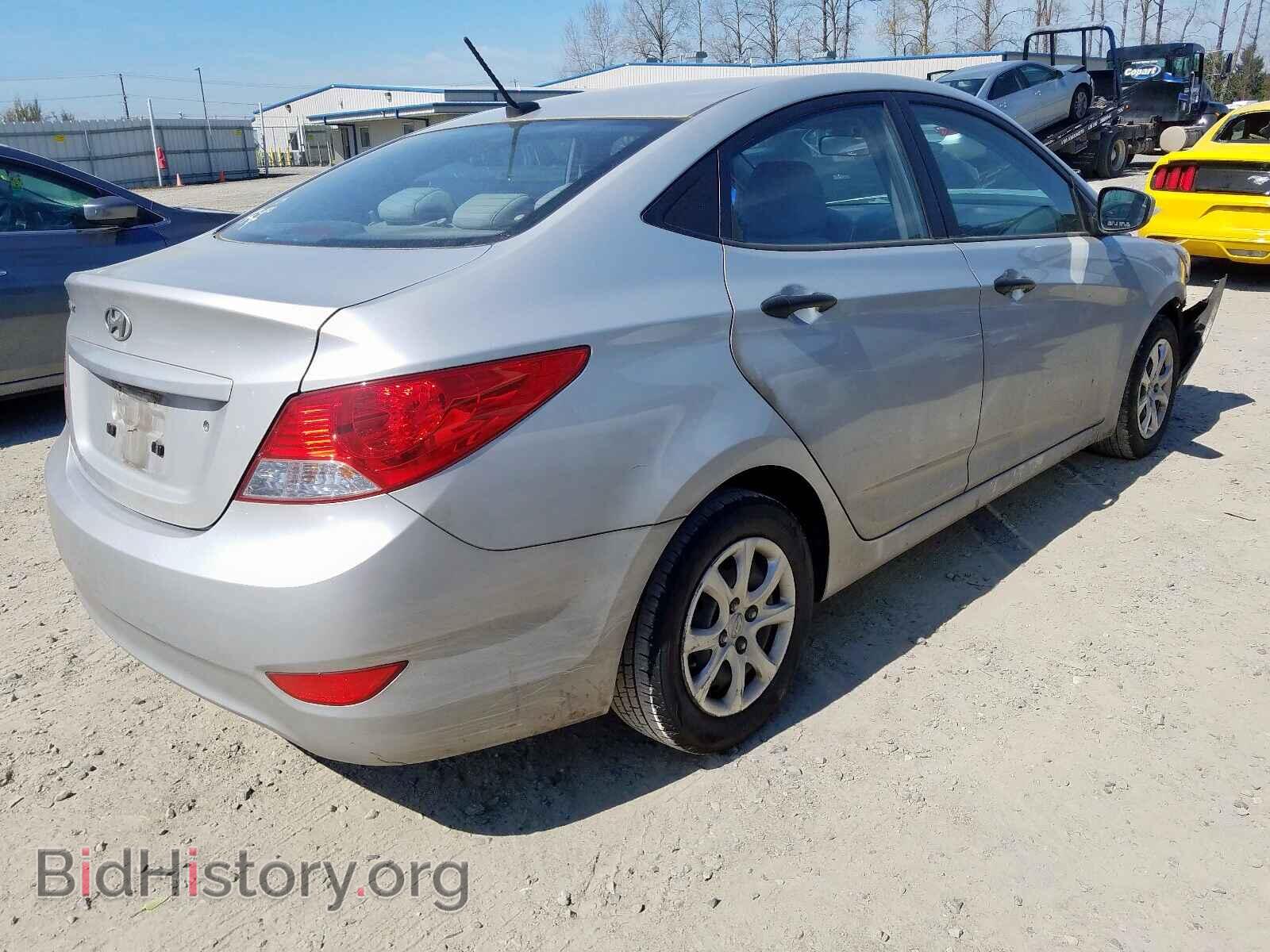 2012 HYUNDAI ACCENT - VIN: KMHCT4AE5CU042758 - Фото 4