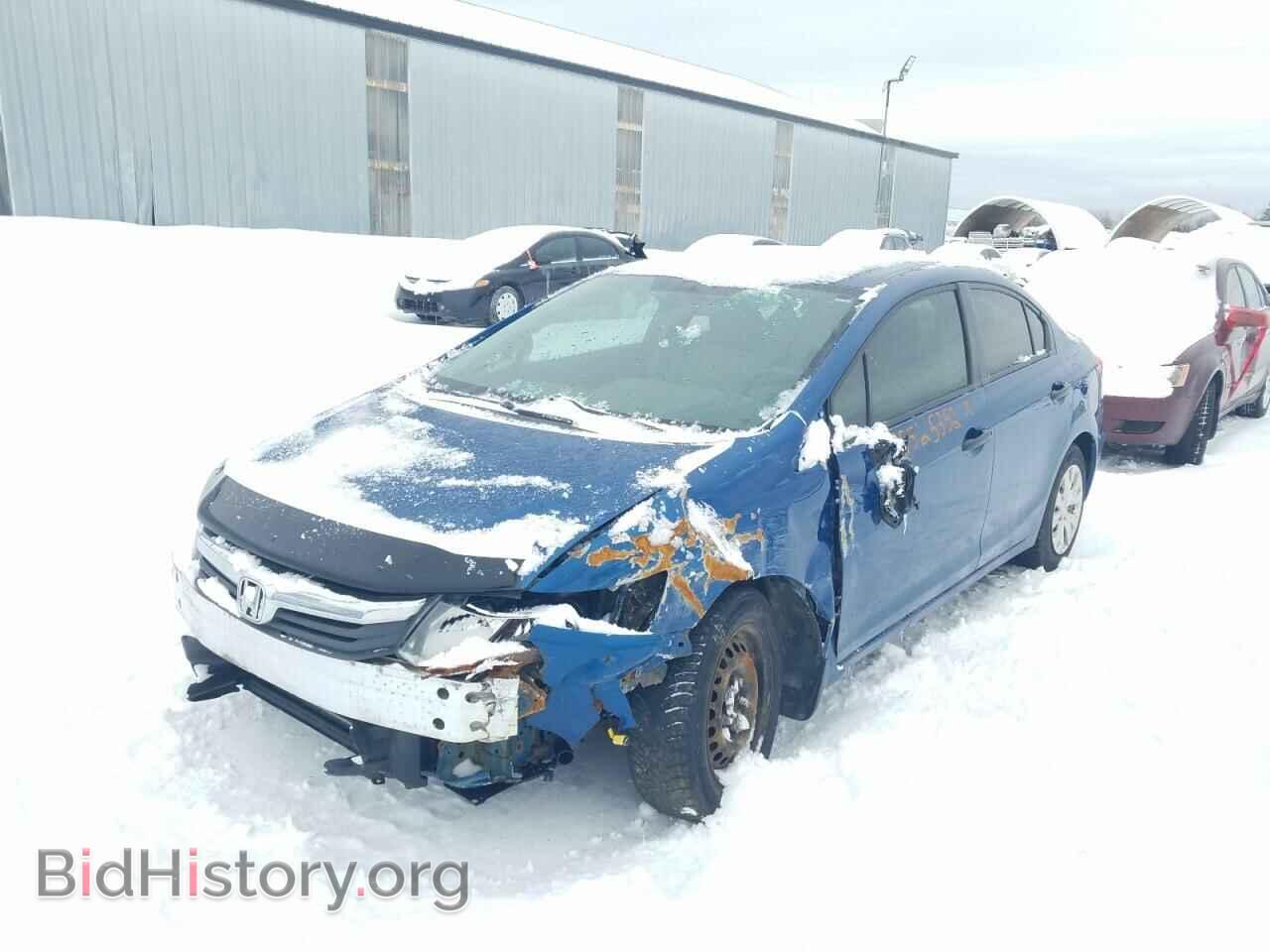 2012 HONDA CIVIC - VIN: 2HGFB2E29CH013342 - Фото 2