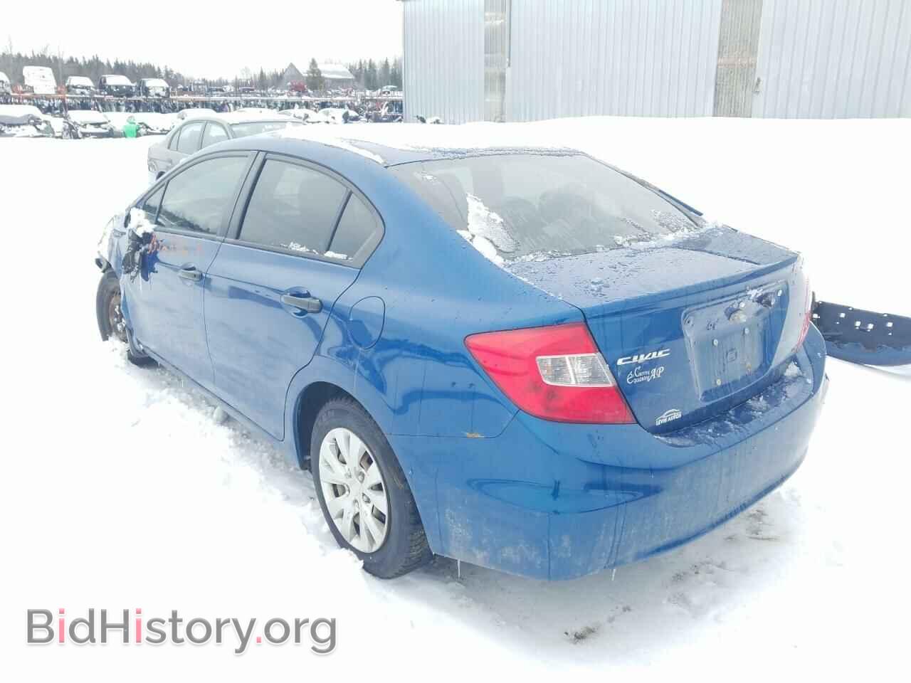2012 HONDA CIVIC - VIN: 2HGFB2E29CH013342 - Фото 3