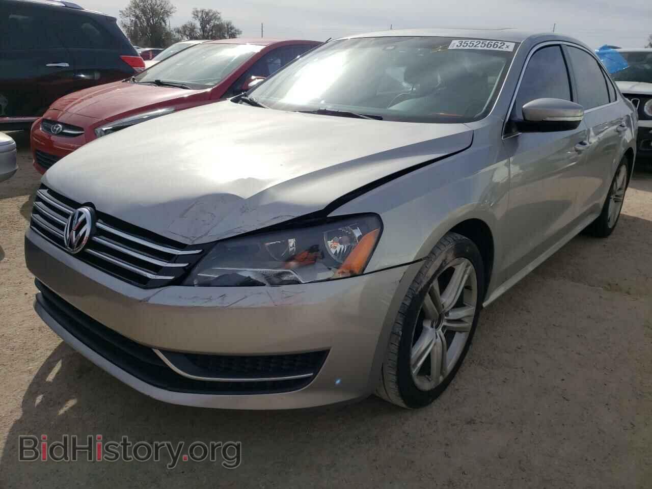 2014 VOLKSWAGEN PASSAT - VIN: 1VWBP7A34EC009101 - Фото 2