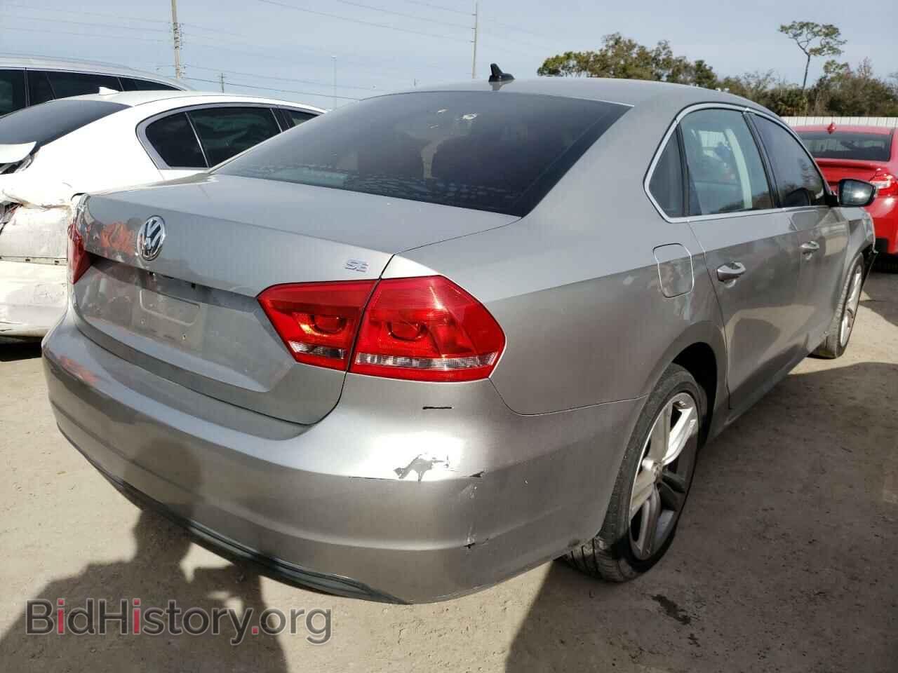 2014 VOLKSWAGEN PASSAT - VIN: 1VWBP7A34EC009101 - Фото 4